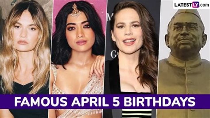 April 5 Birthdays | Famous Birthdays