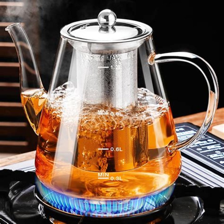 Can you put a glass tea kettle on the stove?