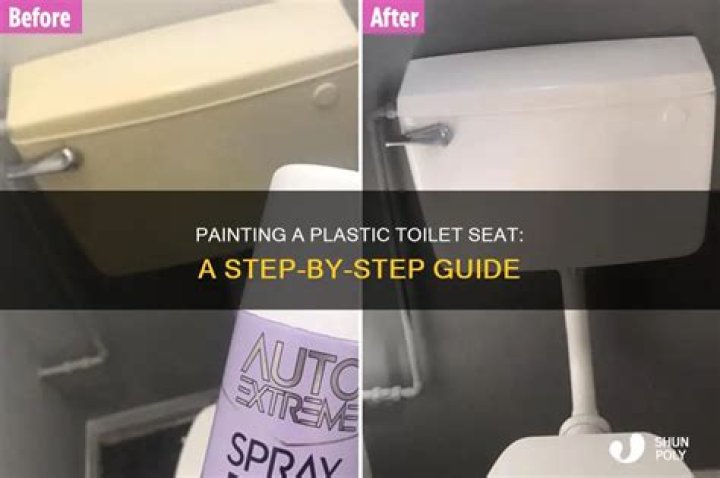 Can you spray paint a plastic toilet seat?