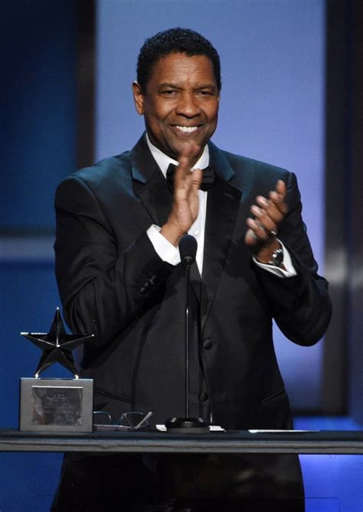 Denzel Washington received his AFI Lifetime Achievement Award last night