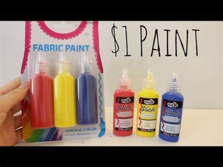 Does Dollar Tree have puffy paint?