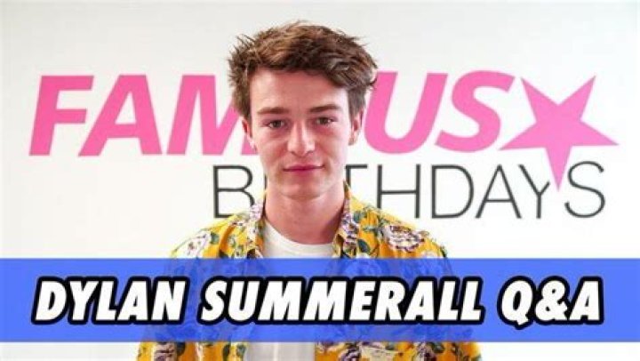 Dylan Summerall Q&A | Famous Birthdays
