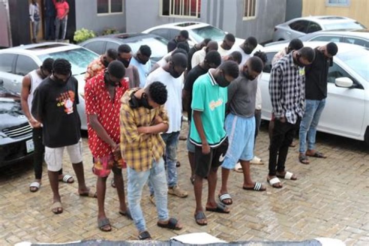 
Frustrated yahoo boy weeps profusely as he prays for rich client to locate him 