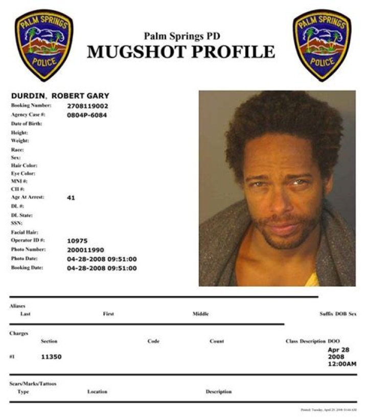 Gary Dourdan busted for heroin, cocaine & ecstasy (possible CSI spoiler)