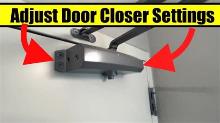 How do you adjust self closing gates?