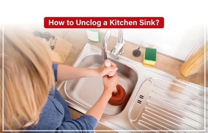 How do you unclog a sink with potato peels?