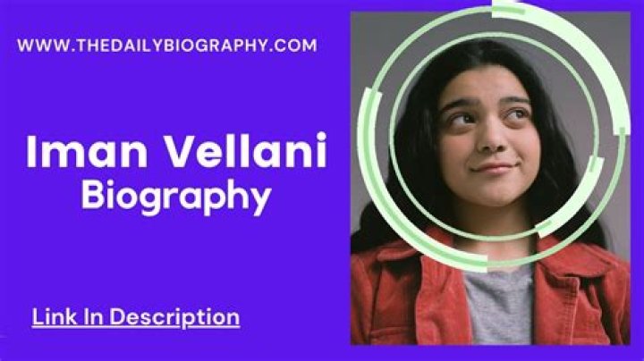 Iman Vellani Bio (Wiki) 