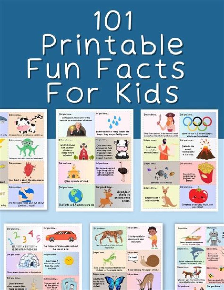 Kids & Family Facts To Know