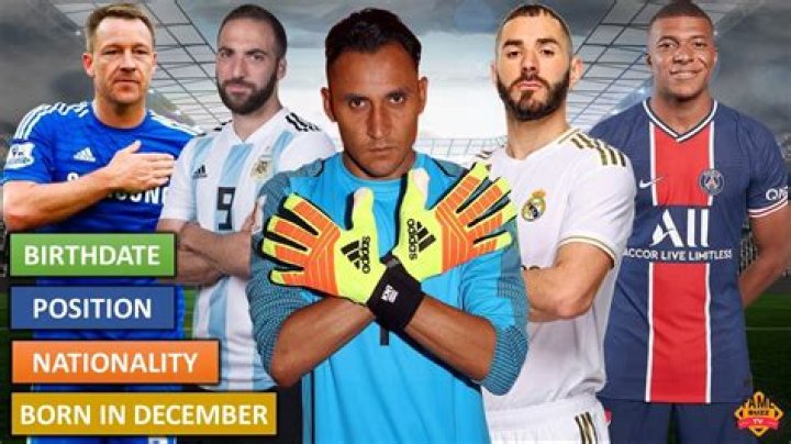 Soccer Players Born December 27