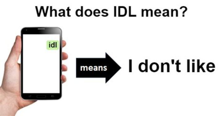 What does IDL mean?